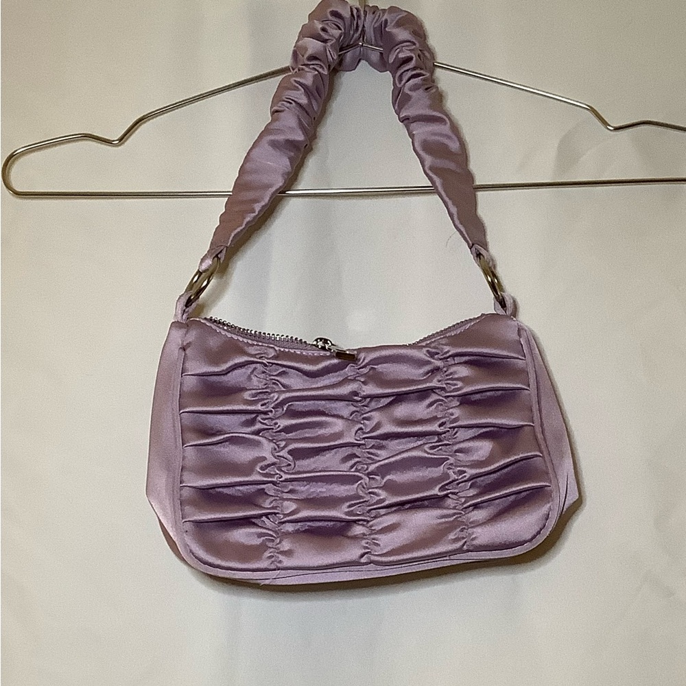 🔥Elegant Purple Satin Women's Bag